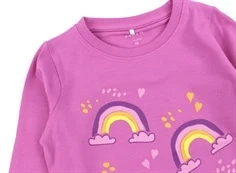 Name It fiji flower regnbue t-shirt